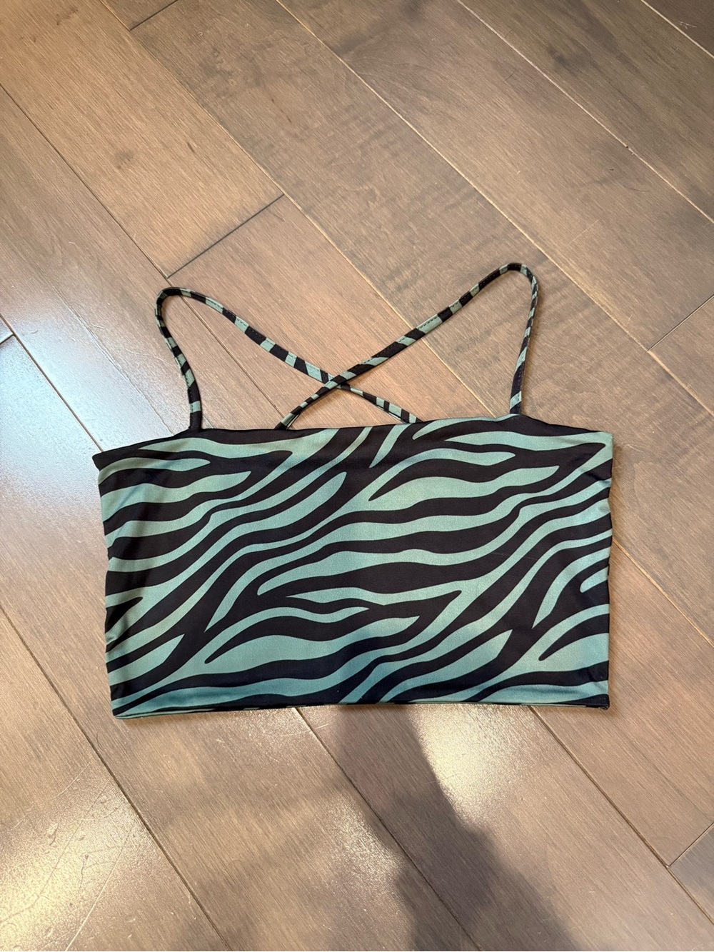 Missguided Zebra Tank